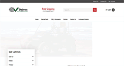 Desktop Screenshot of evdrives.com